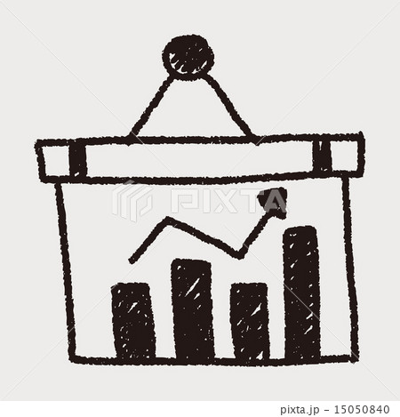 bussiness chart doodle drawing 15050840