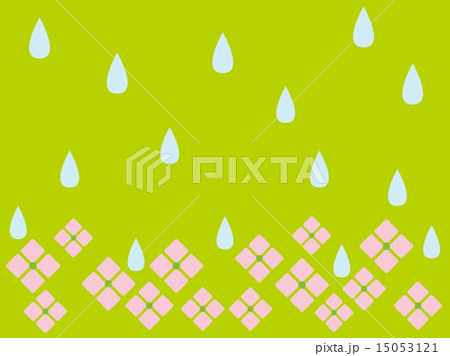 雨　滴　あじさい 15053121
