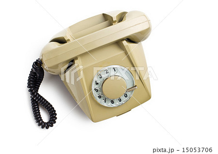 old beige telephone 15053706