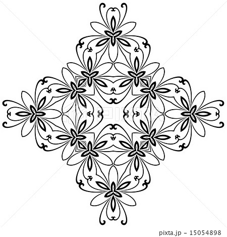 Floral Abstract Pattern Floral Abstract Pattern 15054898
