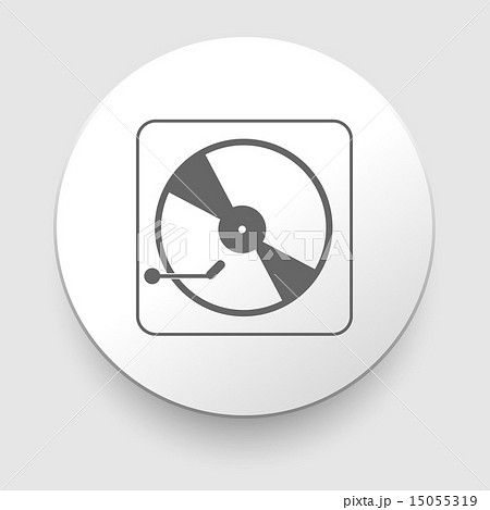 turntable, icon turntable, icon 15055319