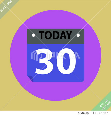 Calendar Icon - vector illustration. Flat design Calendar Icon - vector illustration. Flat design 15057267