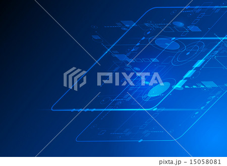 Abstract future digital science technology concept Abstract future digital science technology concept 15058081