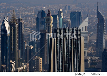 Dubai skyline from above 15060752