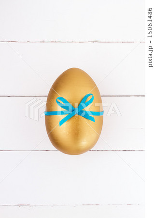Golden Easter egg Golden Easter egg 15061486