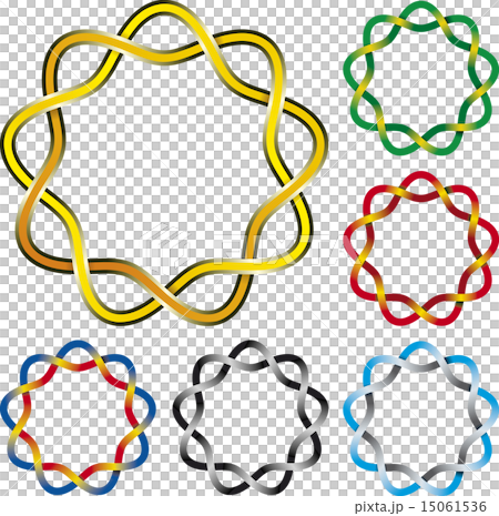Vector illustration of six complex celtic knots Vector illustration of six complex celtic knots 15061536
