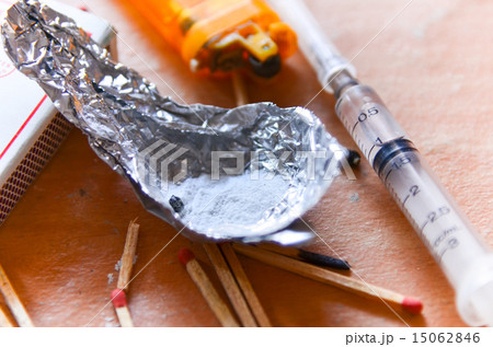 Cooked heroin 15062846