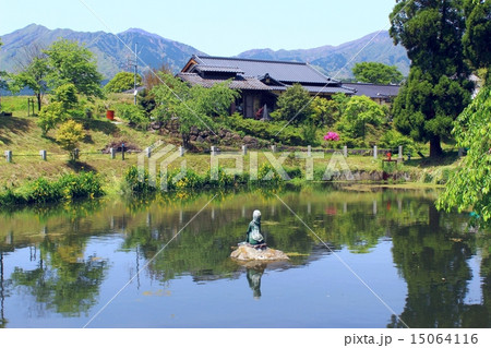 阿蘇　明神池の風景 15064116