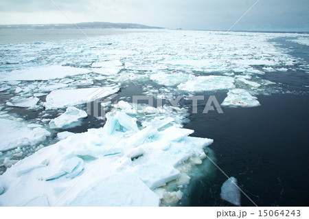 世界自然遺産 知床の流氷 世界自然遺産 知床の流氷 15064243