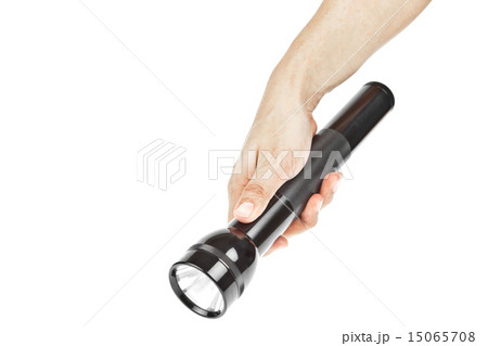 Flashlight in hand Flashlight in hand 15065708
