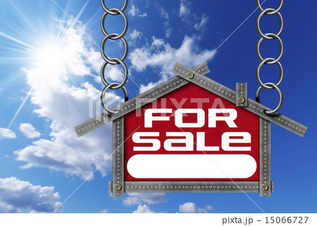 House For Sale Sign - Metallic Meter House For Sale Sign - Metallic Meter 15066727