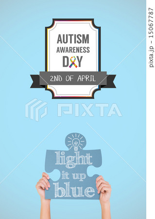 Composite image of hands showing jigsaw puzzle Composite image of hands showing jigsaw puzzle 15067787