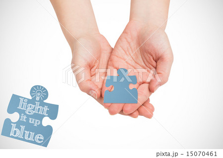 Composite image of hands presenting 15070461