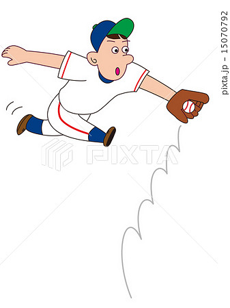 野球の守備_ゴロ 15070792