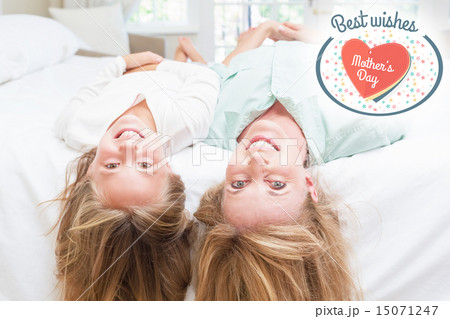 Composite image of mothers day greeting 15071247