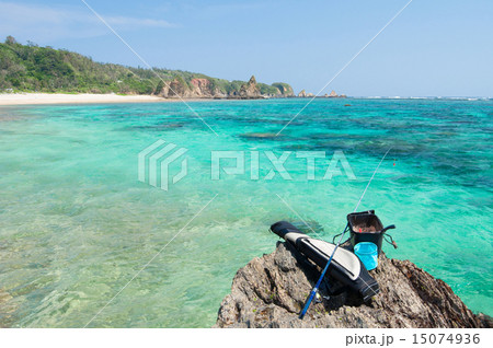 沖縄の釣り 磯釣りの写真素材 沖縄の釣り 磯釣りの写真素材