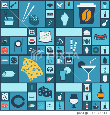 sushi, fast food, cheeses and sausages, liquid container 15076814