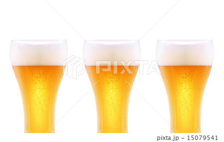 glasses of beer 15079541