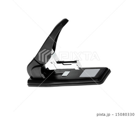 Black professional stapler isolated Black professional stapler isolated 15080330