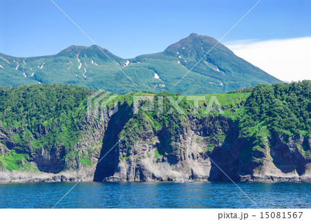 知床半島の海岸クンネポール 15081567
