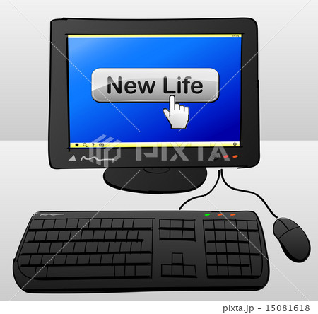 new life computer concept new life computer concept 15081618