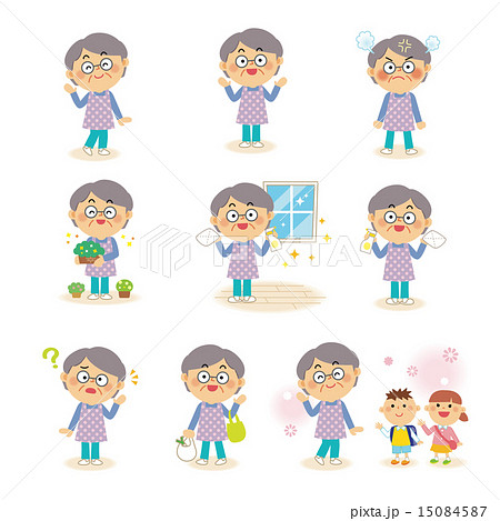 シニア女性セット シニア女性セット 15084587