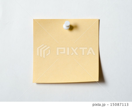 blank note paper with pin blank note paper with pin 15087113