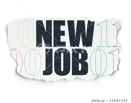 Finance concept: New Job on Torn Paper background Finance concept: New Job on Torn Paper background 15087142
