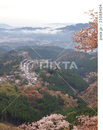 吉野山上千本からの眺望 吉野山上千本からの眺望 15088404