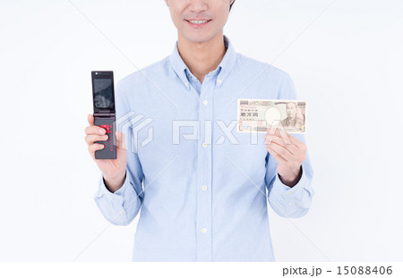 若い男性（携帯買取り） 15088406