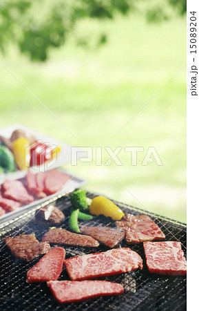 公園でBBQ 15089204