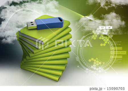 Usb drive with file folder Usb drive with file folder 15090703
