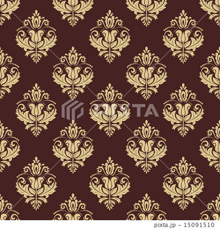 Floral Seamless  Pattern. Orient Abstract Background 15091510