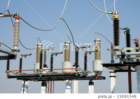 part of high-voltage substation part of high-voltage substation 15091546