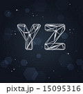 Vector Constellation Geometric Font Y-Z 15095316