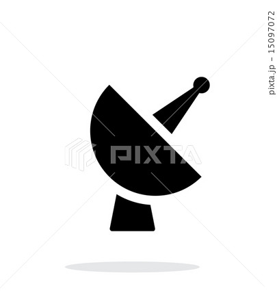 Antenna icon on white background. 15097072