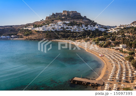 Lindos Castle and village 15097395