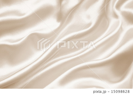 Smooth elegant golden silk as wedding background. 15098628