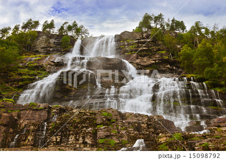 Tvinde Waterfall - Norway 15098792