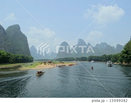 中国 桂林漓江下り 15099382