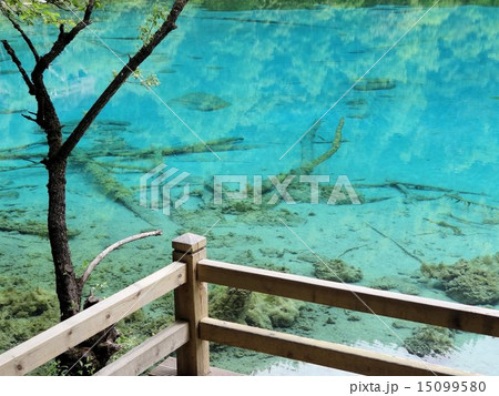 中国 九寨溝 五花海 15099580