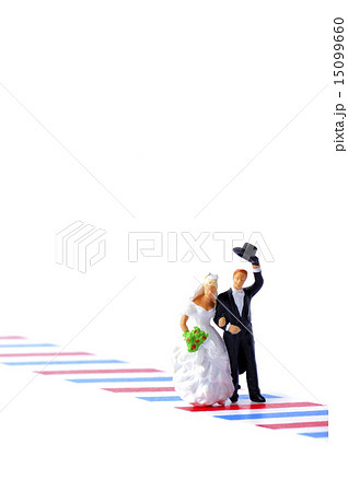 結婚式の二人 結婚式の二人 15099660
