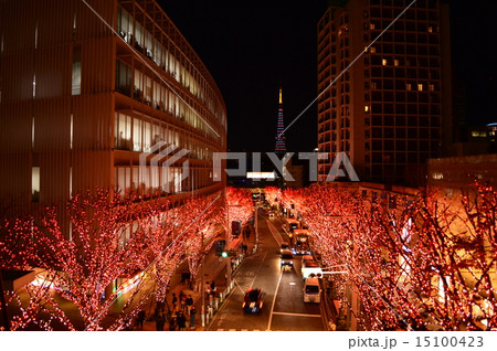 けやき坂と東京タワー 15100423