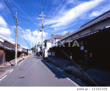 奈良、宇陀松山の城下町、山邊義徳家住宅(宇陀紙の総元締め)/「国指定重要伝統的建造物群保存地区」 奈良、宇陀松山の城下町、山邊義徳家住宅(宇陀紙の総元締め)/「国指定重要伝統的建造物群保存地区」 15102509