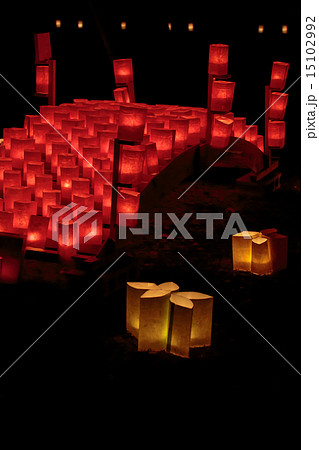 高知城 冬のお城まつり はりまや橋ライト 高知城 冬のお城まつり はりまや橋ライト 15102992