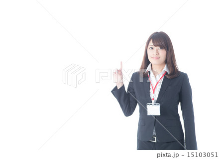 白バックOLポートレート 白バックOLポートレート 15103051