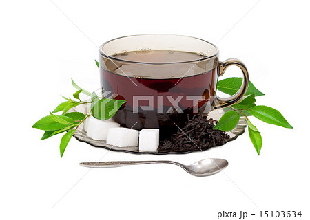 Black tea with sugar 15103634