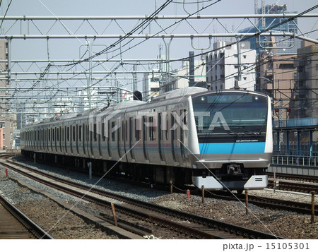 京浜東北線 E233系 南行き 秋葉原駅 京浜東北線 E233系 南行き 秋葉原駅 15105301