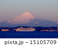 朝の富士山 15105709