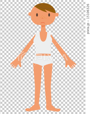 悩んでいる女性の体 15106326